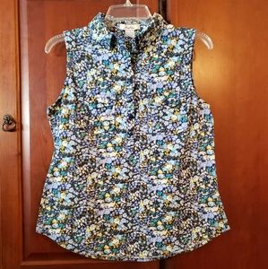 Love Potion Sleeveless Floral Top